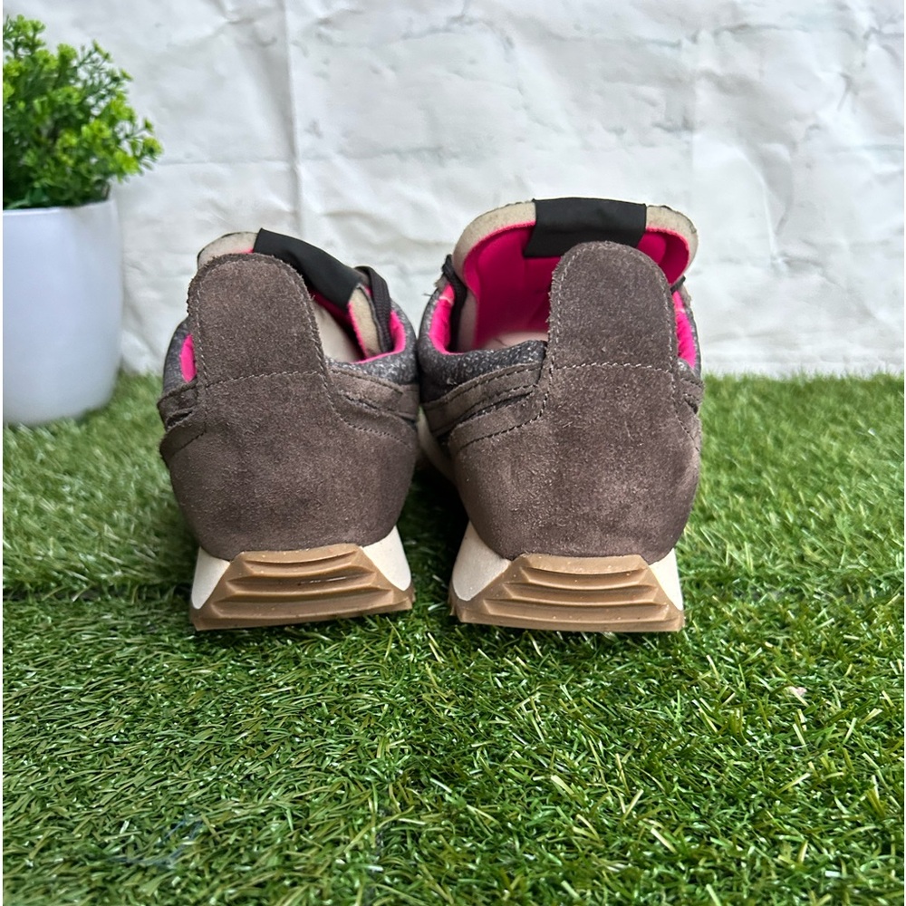 rag & bone Gray & Brown Women's Runner Sneakers with Red Lining - Picture 9 of 15